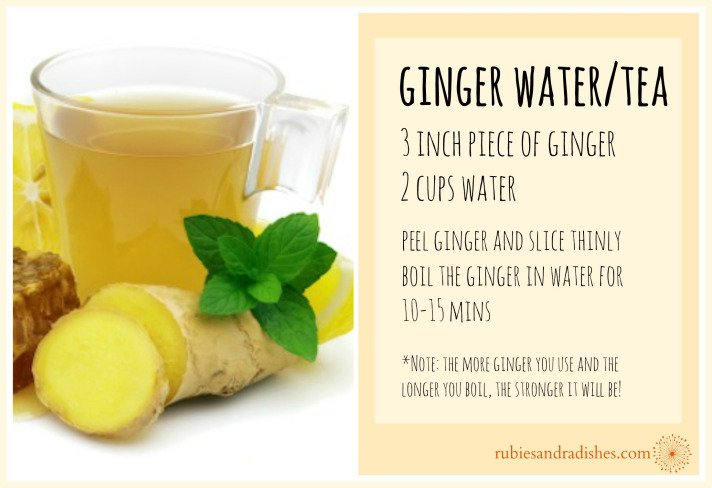 ginger tea to reduce tonsil stones ear pain